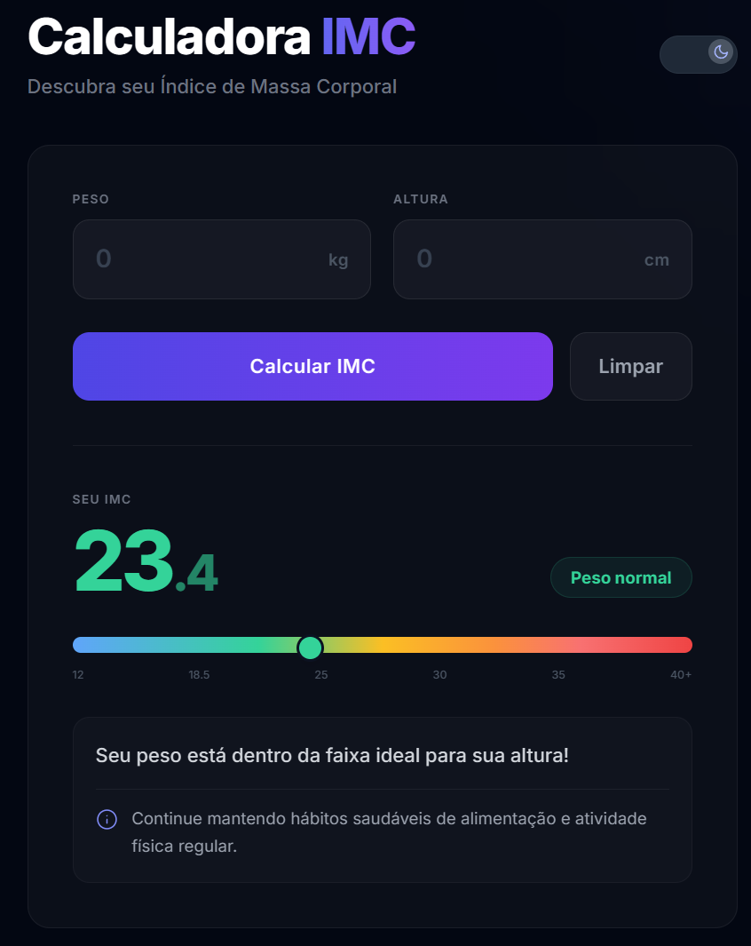 Calculadora de IMC